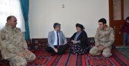 Kaymakam Çalışır'dan şehit yakınlarına ziyaret