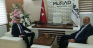 Kaymakam Sakar'dan MÜSİAD'a ziyaret