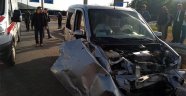 Kaymakamın aracı kaza yaptı : 1 ölü 2 yaralı