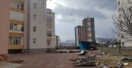 Kayseri'de şiddetli rüzgar çatıları uçurdu