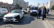 Kayseri'de trafik kazası: 2 yaralı