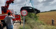 Kaza yapan karı-koca ölümden döndü