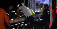 Kazaya müdahale eden polise otomobil çarptı