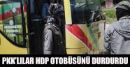 KCK'lılar milletvekillerinin araçlarını durdurdu