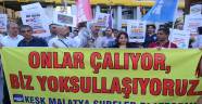 Kesk'ten Toplu Sözleşme Eylemi