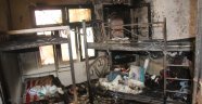 Kilis'te Suriyeli ailenin evinde yangın: 1 ölü