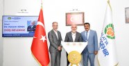 Kınık'tan Başkan Gürkan'a ziyaret