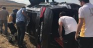 Kırıkkale'de otomobil takla attı: 2 yaralı