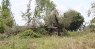 Kırklareli'de dev hortum yerle bir etti