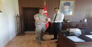 Komutan Pehlivan'dan veda ziyareti