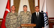 Komutandan Malatya Valisine ziyaret