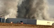 Konya'da fabrika yangını