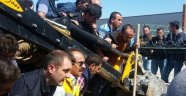 Konya'da istinat duvarı çöktü: 4 işçi yaralı