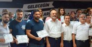 KOSGEB eğitim programınında mezun olan 194 kursiyere sertifikaları verildi