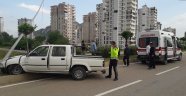 Kozan'da trafik kazası: 1 yaralı