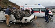 Kozluk'ta trafik kazası: 2 yaralı