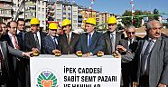 Kültür Merkezi ve Semt Pazarının Temeli Atıldı