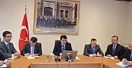 KURUM MÜDÜRLERİ İLE DEĞERLENDİRME TOPLANTISI YAPILDI