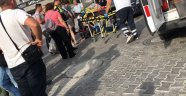 Kuşadası'nda trafik kazası; 1 yaralı