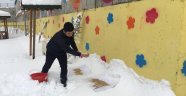 Kuşlar için doğaya yem bırakıldı