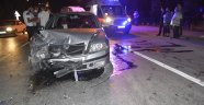 Kütahya'da 2 araba çarpıştı 5 yaralı var