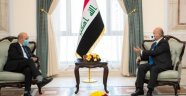 Le Drian Irak Cumhurbaşkanı Salih ile görüştü
