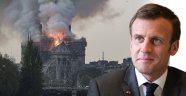 Macron: 'Notre-Dame Katedrali'ni yeniden inşa edeceğiz'