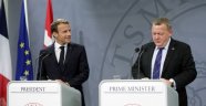 Macron ve Rasmussen basın toplantısı düzenledi