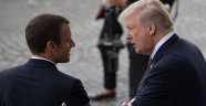 Macron ve Trump Doğu Guta'daki ateşkesi görüştü