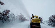 Malatya'da 15 mahalle yolu kardan dolayı ulaşıma kapalı