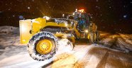 Malatya'da kar 346 mahalle yolunu ulaşıma kapadı