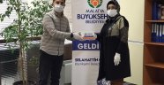 Malatya'da vakıf dernek ve odalara maske dağıtıldı