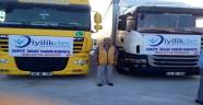 MALATYA'DAN SURİYE'YE 2 TIR YARDIM