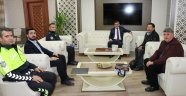 Malatya Emniyet Müdürü Dağdeviren'e ziyaret