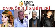 MALATYA FİLM FESTİVALİ ONUR ÖDÜLLERİ BELLİ OLDU!