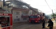Malatya'da Çatı Yangını Korkuttu