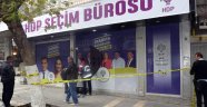 Malatya'da HDP Seçim Bürosu'nun Camları Kırıldı