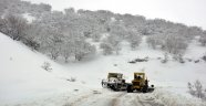 Malatya'da karla mücadele çalışmaları