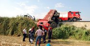 Manisa'da kamyonla otomobil çarpıştı: 4 yaralı
