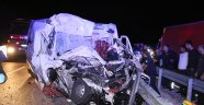 Manisa'da zincirleme kaza: 1'i ağır 4 yaralı