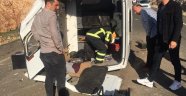 Mardin'de iki araç kafa kafaya çarpıştı: 6 yaralı