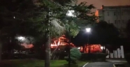 Marmara Üniversitesinde korkutan yangın