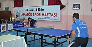 Masa Tenisi Turnuvası Başladı