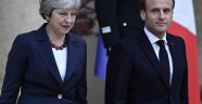 May, Fransa Cumhurbaşkanı Macron ile görüştü