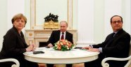 Merkel, Hollande ve Putin Suriye'yi görüştü