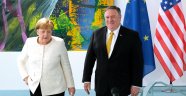 Merkel Pompeo ile görüştü