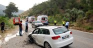 Mersin'de trafik kazası: 10 yaralı