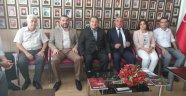 MHP heyetinden şehit ve gazi derneğine ziyaret