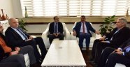 Milletvekili Özhan,Başkan Gürkan'ı ziyaret etti