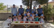 Minik öğrencilerden emniyete ziyaret